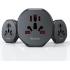 Mcdodo CP-4550 Socket Converter Universal Travel Adapter-Black